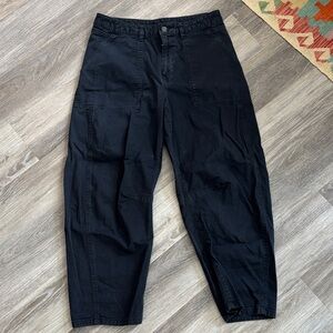 GAP Women’s Twill High-Rise Barrel Pants